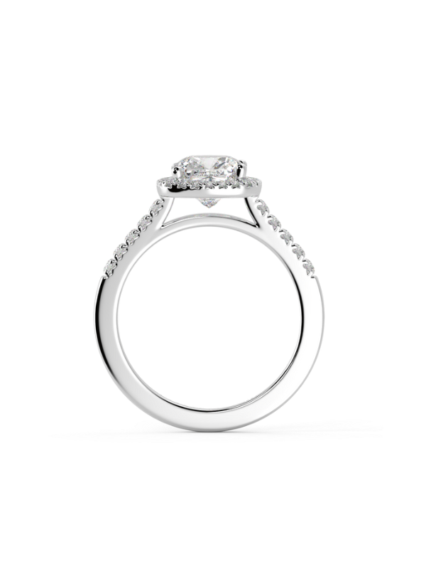 Adeline Cushion Diamond Engagement Ring