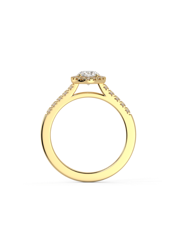 Adeline Oval Diamond Engagement Ring