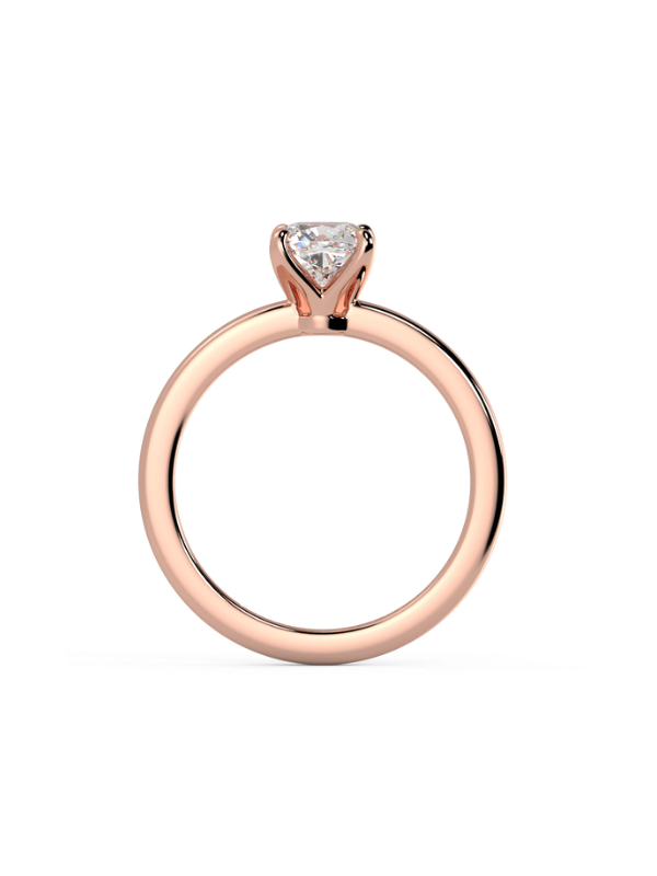 Betty Oval Diamond Engagement Ring