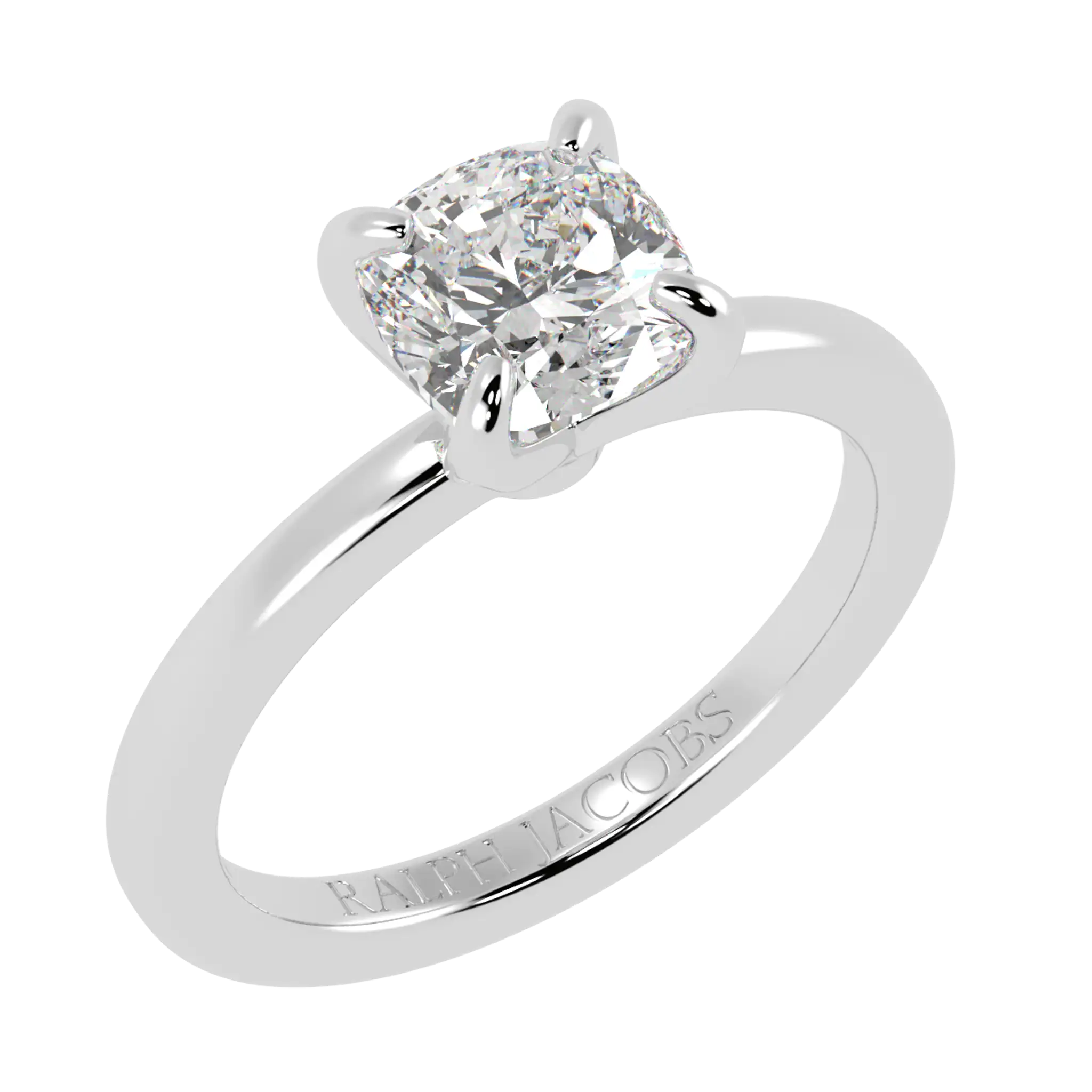 Betty Cushion Diamond Engagement Ring