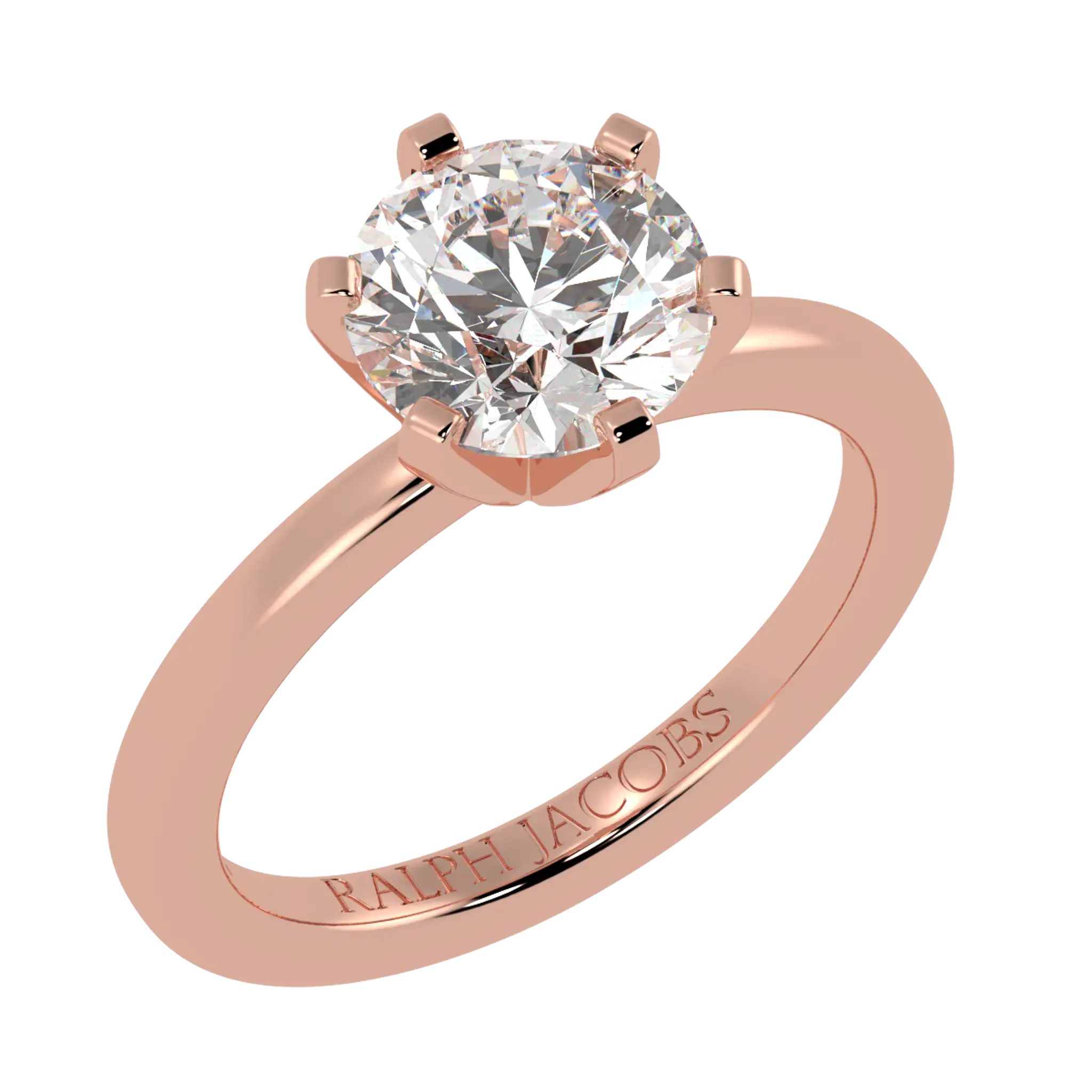 Nikki Rose 14K Gold Solitaire Engagement Ring