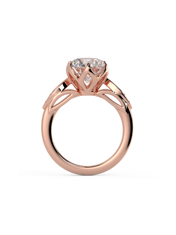 Emma Round Diamond Engagement Ring