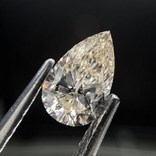 Diamant poire K VS2 de 0,70 carat