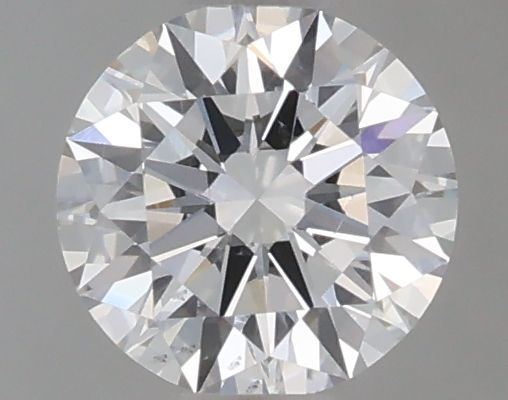 Diamant rond de 0,50 ct cultivé en laboratoire (couleur F, pureté VS2, ID de coupe, IGI)