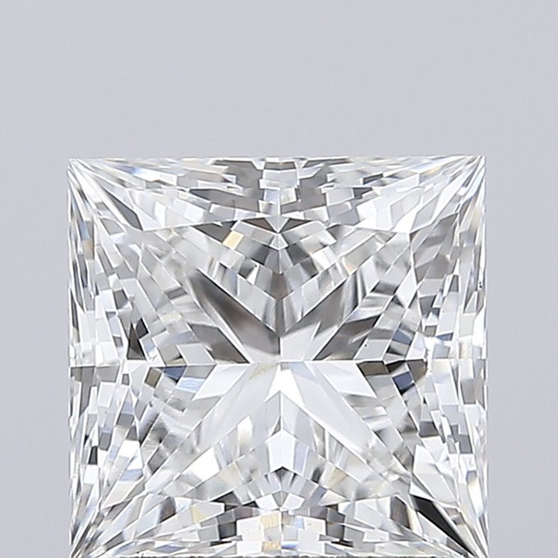 1.58 Carat E-VS1 Princess Lab Diamond