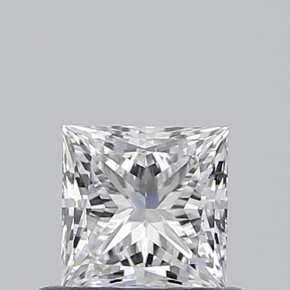 0.51 Carat D-VS2 Princess Lab Diamond