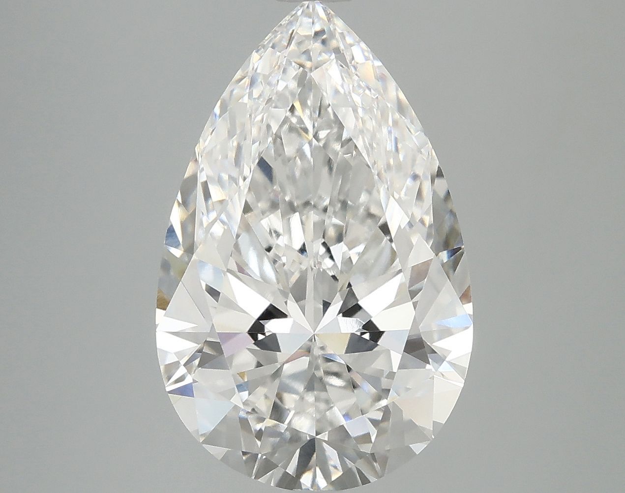 2.30 Carat D-VVS1 Pear Lab Diamond