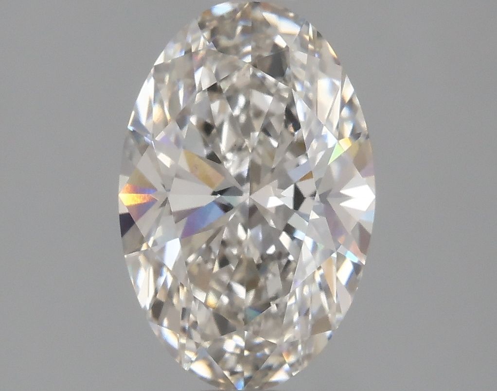 1.56 Carat H-VS1 Oval Lab Diamond
