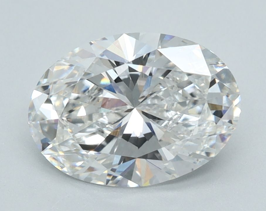 1.57 Carat F-VS1 Oval Lab Diamond