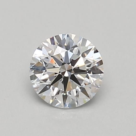 Diamant rond de 0,32 ct cultivé en laboratoire (couleur D, pureté VVS2, ID de coupe, IGI)