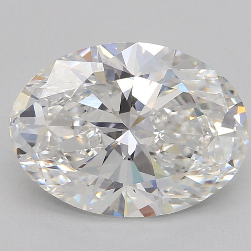 Diamant de laboratoire ovale F-VVS2 de 1,71 carat