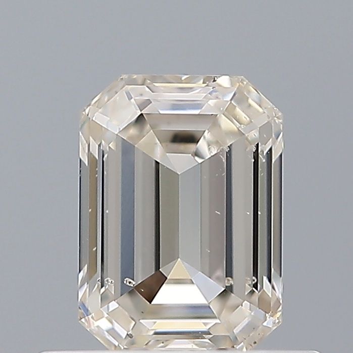 0.51 Carat K-SI1 Emerald Cut Diamond