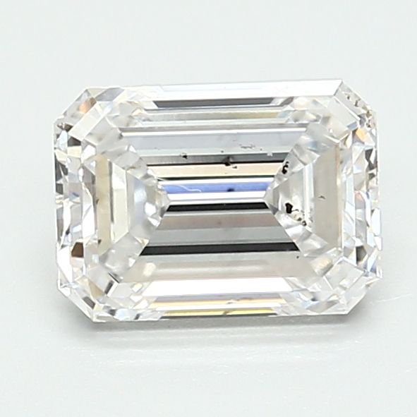 Diamant de laboratoire émeraude D-VVS2 de 1,65 carat