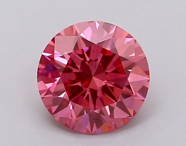 1.06 Carat Round Cut Fancy Pink