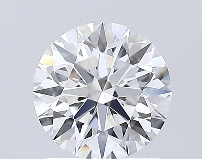 Diamant rond de laboratoire E-VVS1 de 1,55 carat