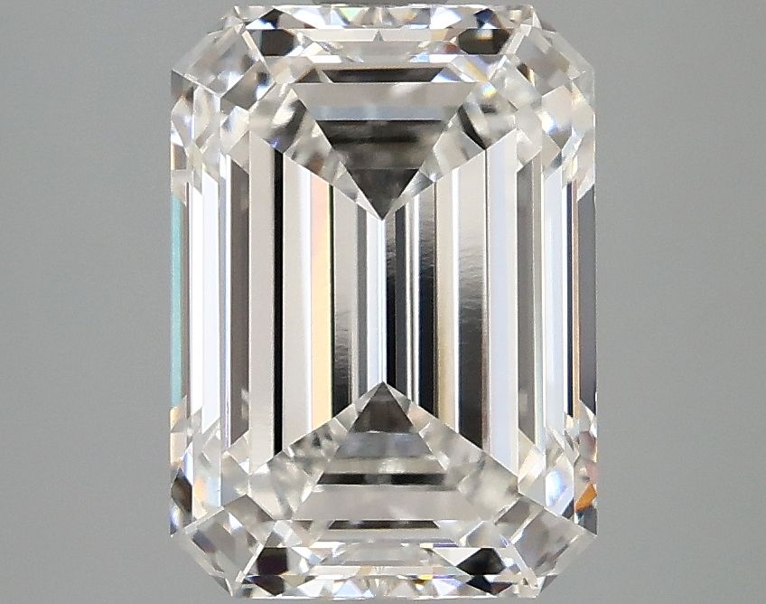 Diamant émeraude de 3,09 ct cultivé en laboratoire (couleur E, pureté VVS1, IGI)