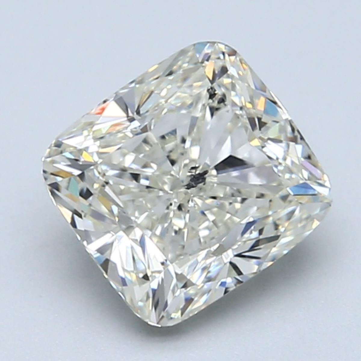 2.01 Carat L-SI2 Cushion Cut Diamond