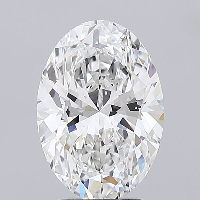 3.00 Carat F-IF Oval Lab Diamond