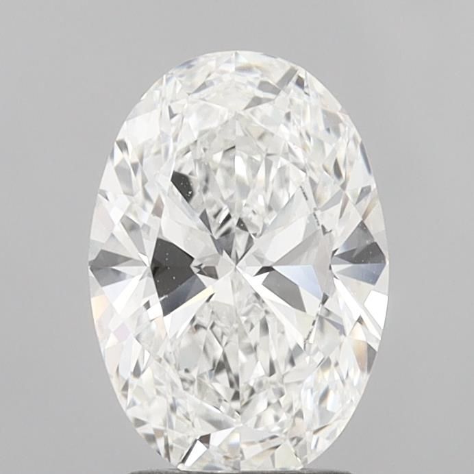 2 Carat E-VVS2 Oval Lab Diamond