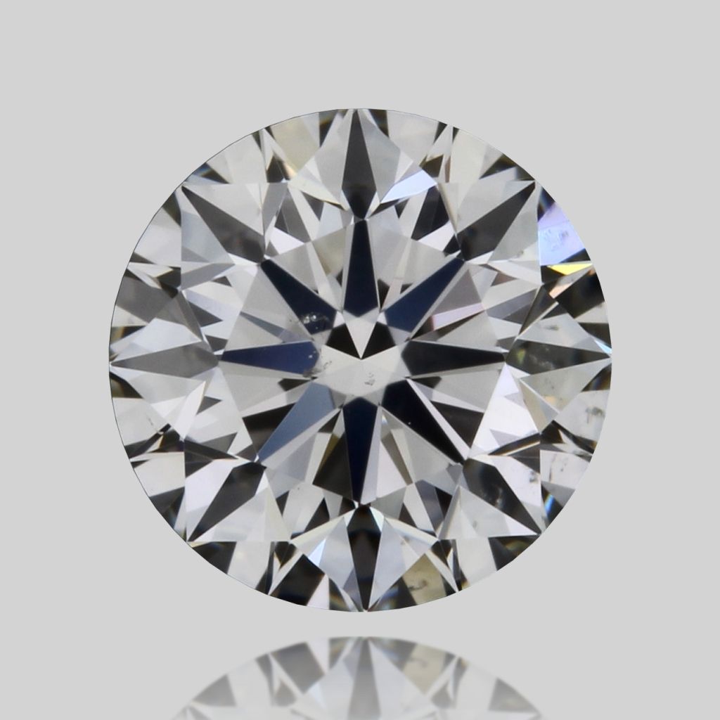 Diamant taille ronde K-SI1 de 0,42 carat