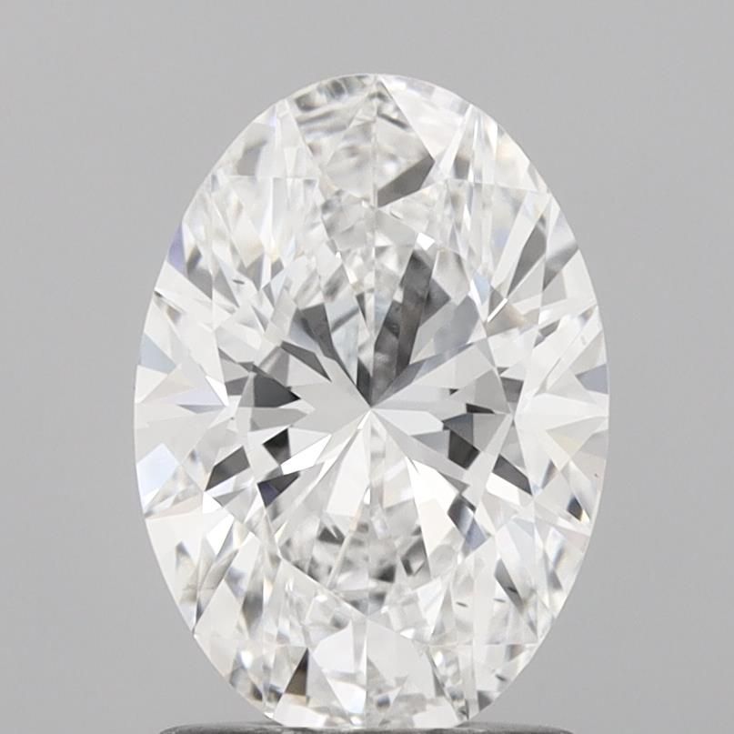 1.5 Carat D-VS1 Oval Lab Diamond