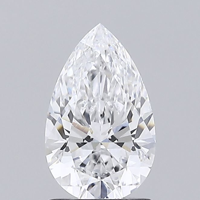 1.34 Carat D-VVS2 Pear Lab Diamond