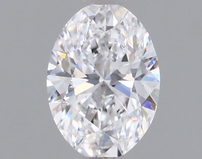 0.54 Carat D-VVS2 Oval Lab Diamond