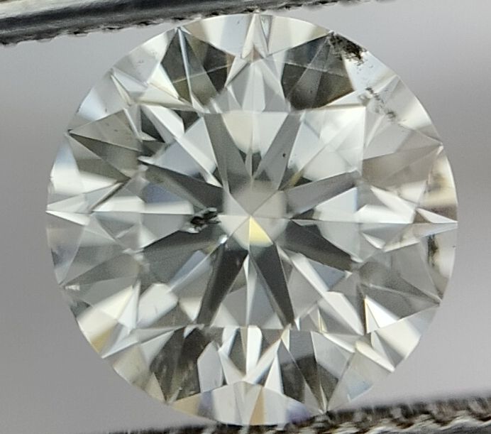 0.51 Carat I-SI2 Round Cut Diamond