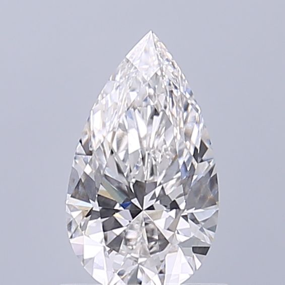 0.75 Carat E-VVS1 Pear Lab Diamond
