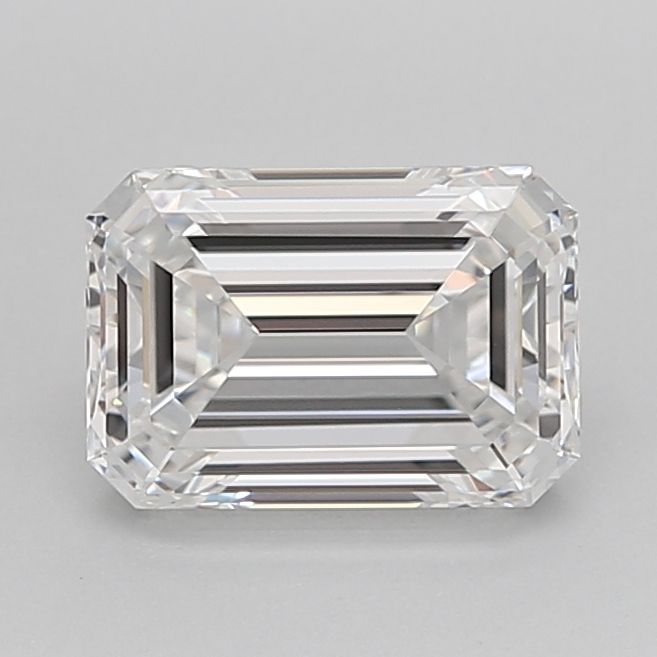 Diamant de laboratoire émeraude D VVS1 de 1,63 carat