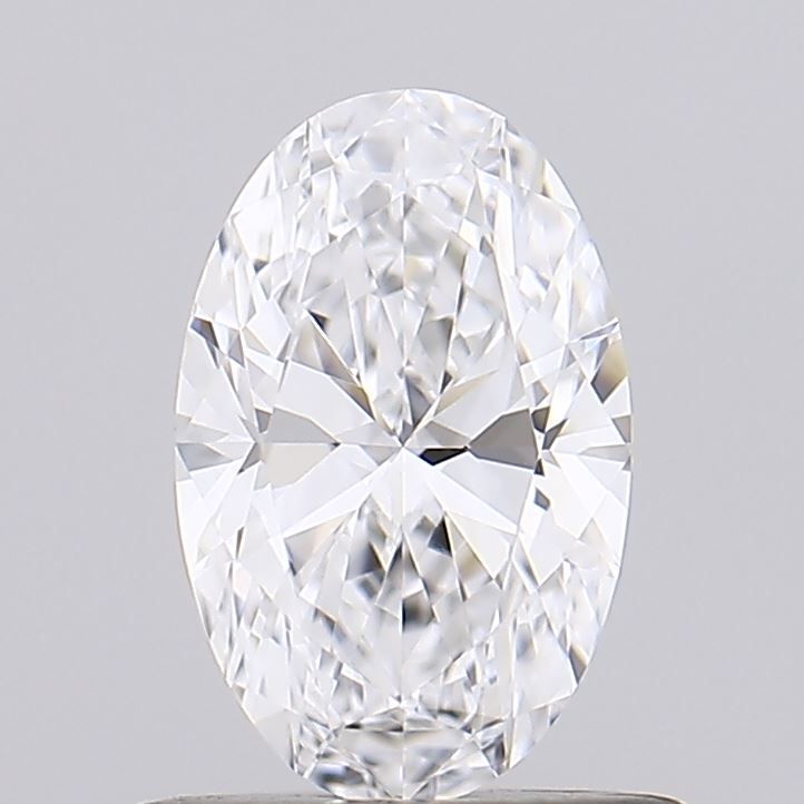 0.55 Carat D-VVS2 Oval Lab Diamond