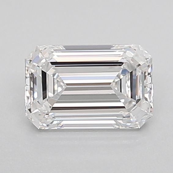 Diamant émeraude D VVS1 de 0,96 carat