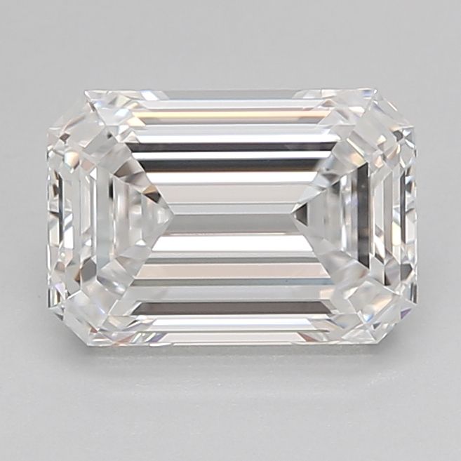 Diamant de laboratoire émeraude D VVS1 de 1,92 carat