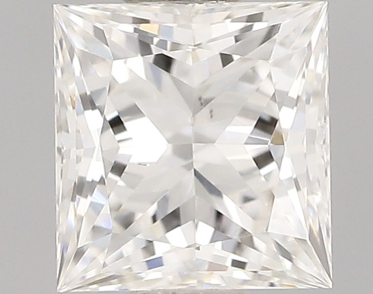 Diamant taille princesse F-SI1 de 0,4 carat