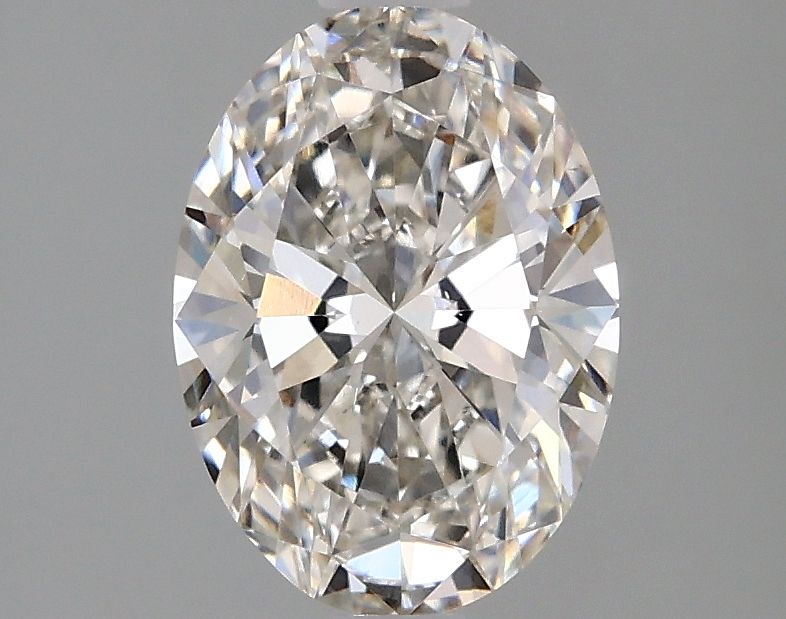 1.47 Carat H-VS1 Oval Lab Diamond