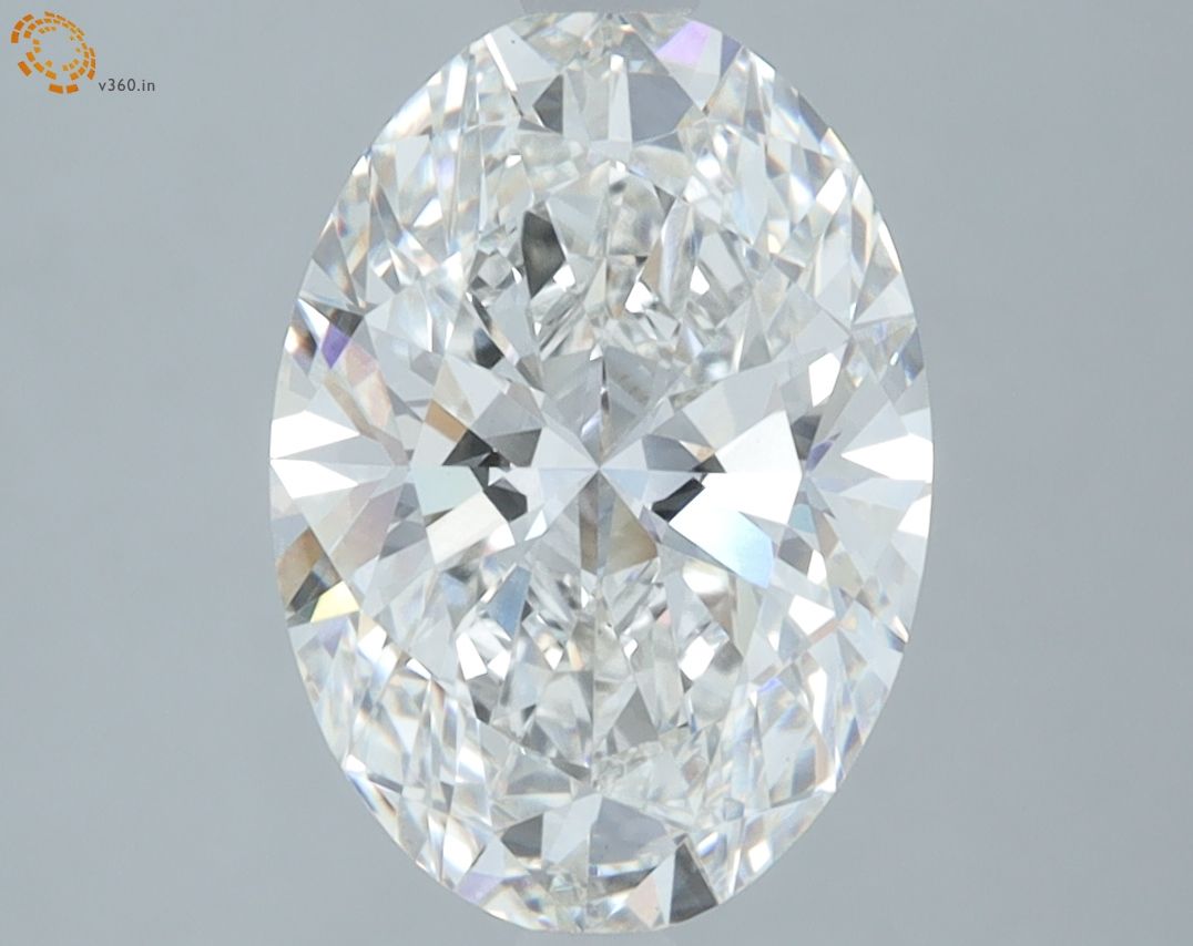 3.04 Carat G-VS1 Oval Lab Diamond