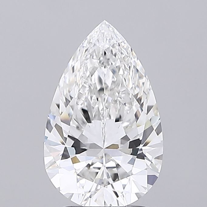 2.4 Carat F-VVS2 Pear Lab Diamond
