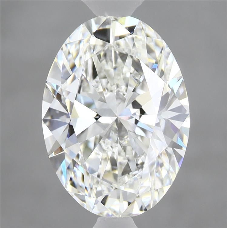2.60 Carat F-VVS2 Oval Lab Diamond