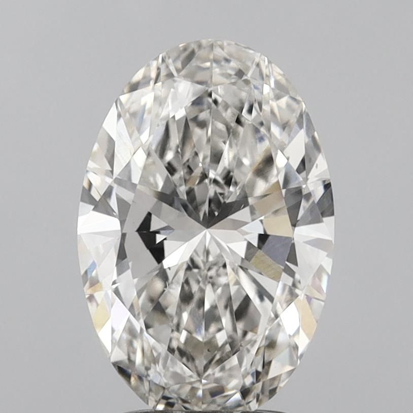 2.50 Carat G-VS1 Oval Lab Diamond