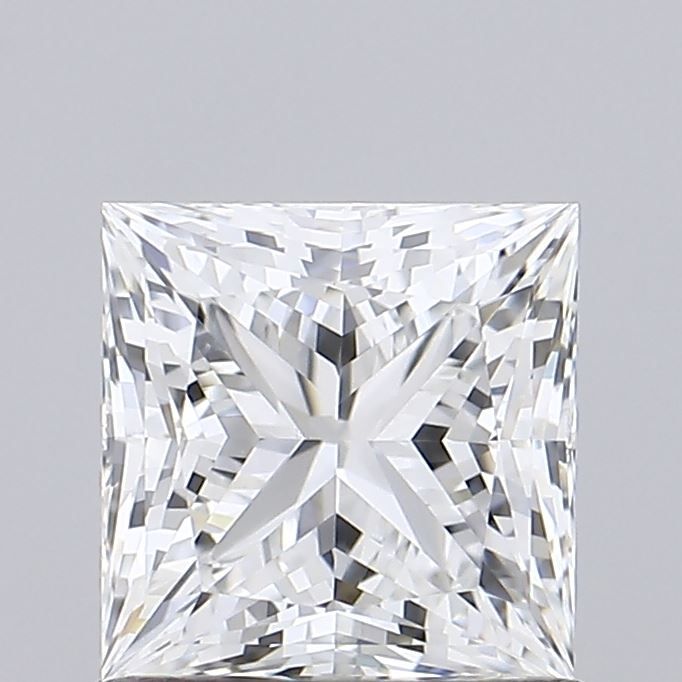 0.97 Carat E-VVS2 Princess Lab Diamond