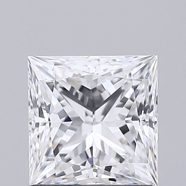 0.99 Carat E-VVS2 Princess Lab Diamond
