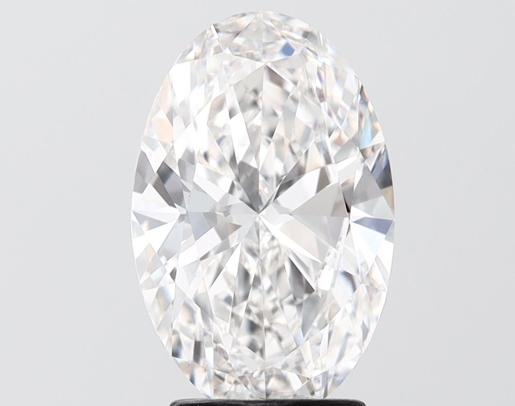 3.00 Carat F-VVS2 Oval Lab Diamond