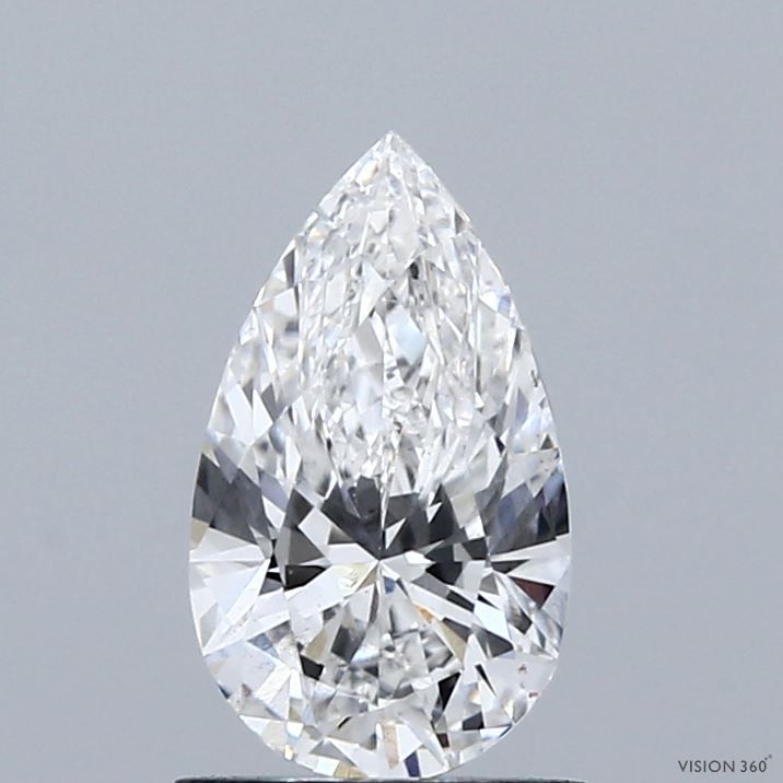 1.02 Carat F-VS2 Pear Lab Diamond