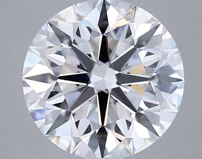 3.16 Carat D-VVS2 Round Lab Diamond