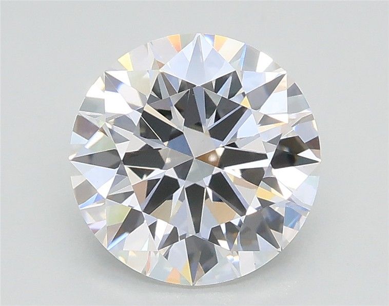 1.63 Carat D-VVS2 Round Lab Diamond