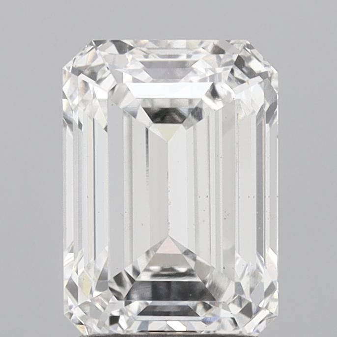 2.41 Carat F-VS1 Emerald Lab Diamond