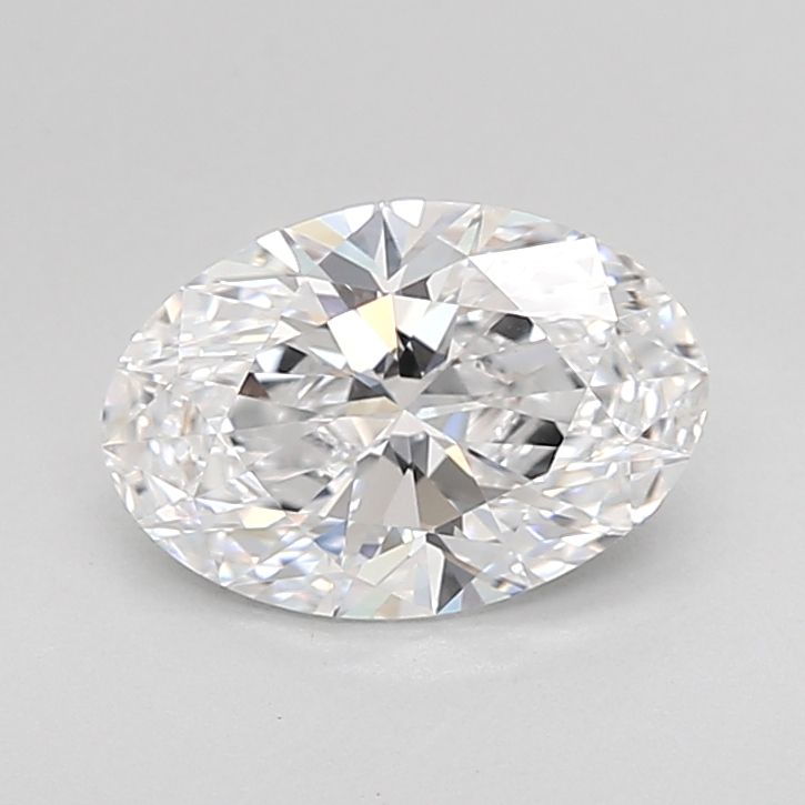 Diamant de laboratoire ovale D-VVS1 de 1,64 carat