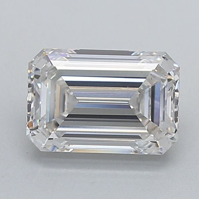 Diamant de laboratoire émeraude G VS1 de 2,21 carats