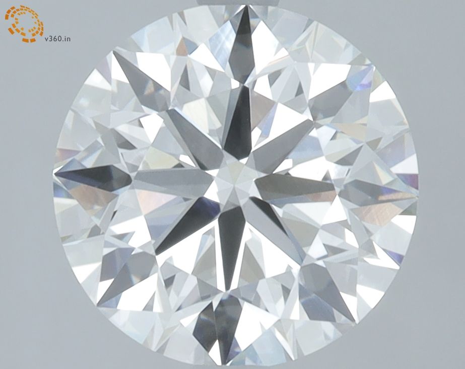 2.86 Carat E-VVS2 Round Lab Diamond