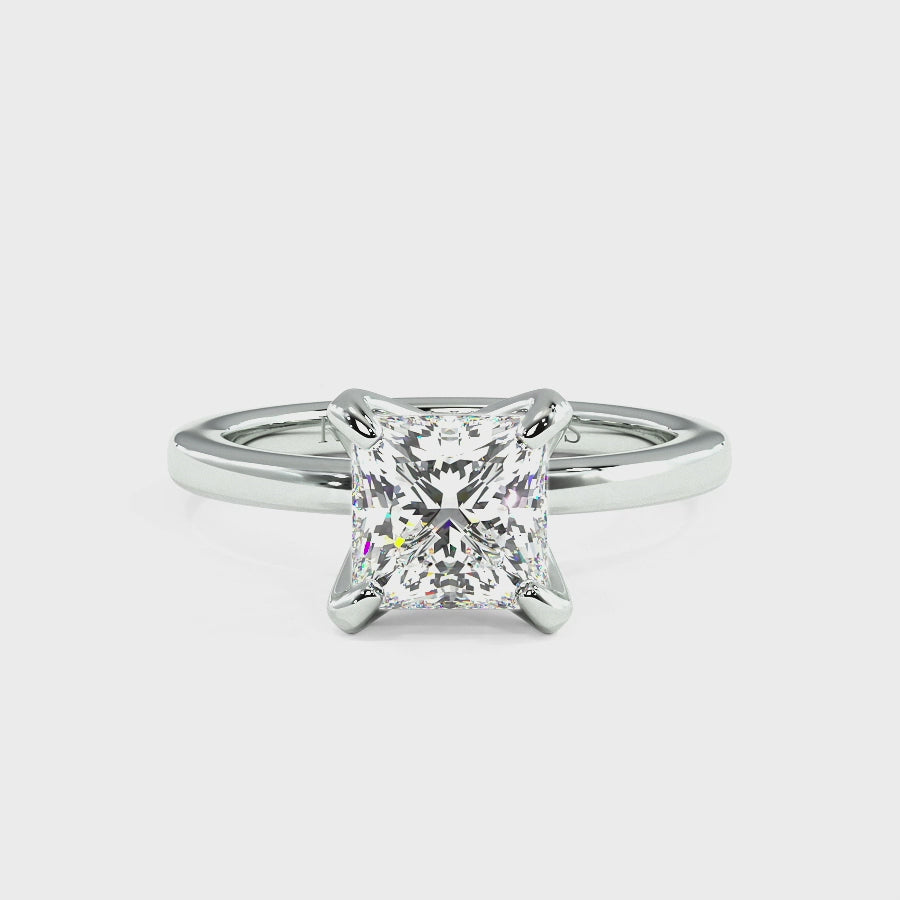 Betty Princess Diamond Engagement Ring